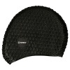 Шапочка для плавания Torres Bobbles SW-12204BK, силикон, черный