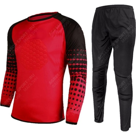 Форма вратарская Sport Performance FV5011, брюки, кофта, красный