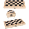 Шахматы 3 в 1 Xin Liye W3517, разм. 340 x 340 мм, дерево