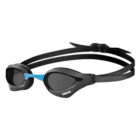 Очки для плавания Arena Cobra Core Swipe 003930-600, черные линзы, черный/голубой