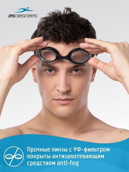 Набор для плавания 25Degrees (ЦБ-00004748): очки, шапочка, беруши