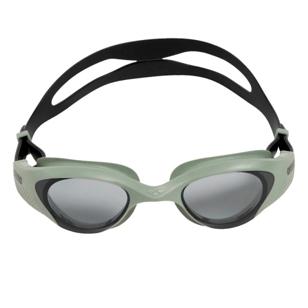 Очки для плавания Arena The One 001430-105, черные линзы, зеленый