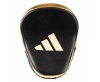Лапы для бокса Adidas adiPFP01M, AdiStar Pro Speed MF Focus Pad, черный/золотой