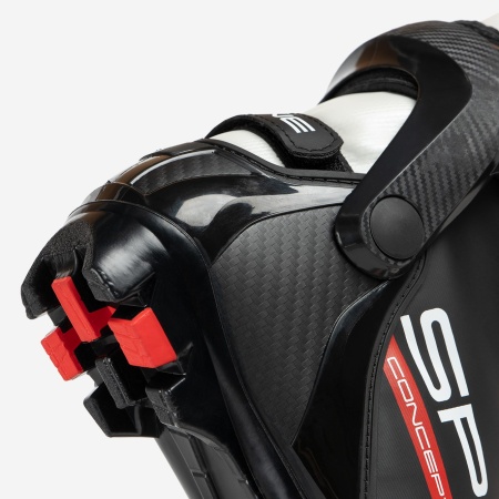 Ботинки лыжные Spine Concept Skate 296, NNN, черный/красный