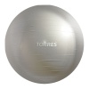 Фитбол Torres AL121155SL, 55 см, гладкий, с насосом, серый