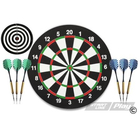 Дартс Start Line Home-Play, диам. 17", дротики 6 шт.