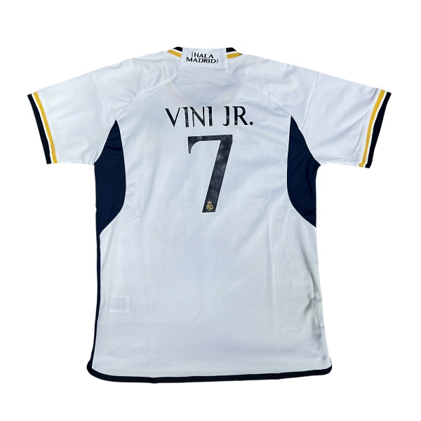 Форма футбольная детская клубная Real Madrid Vini JR, белый
