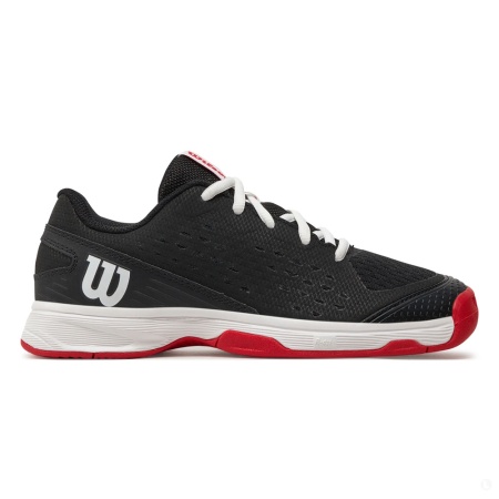 Кроссовки для тенниса детские Wilson Rush Pro WRS333010, черный/белый