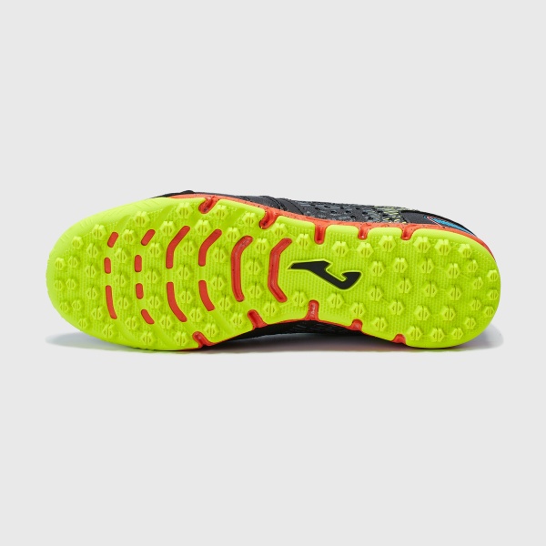 Сороконожки Joma Mundial MUNS.2201.TF, черный/салатовый
