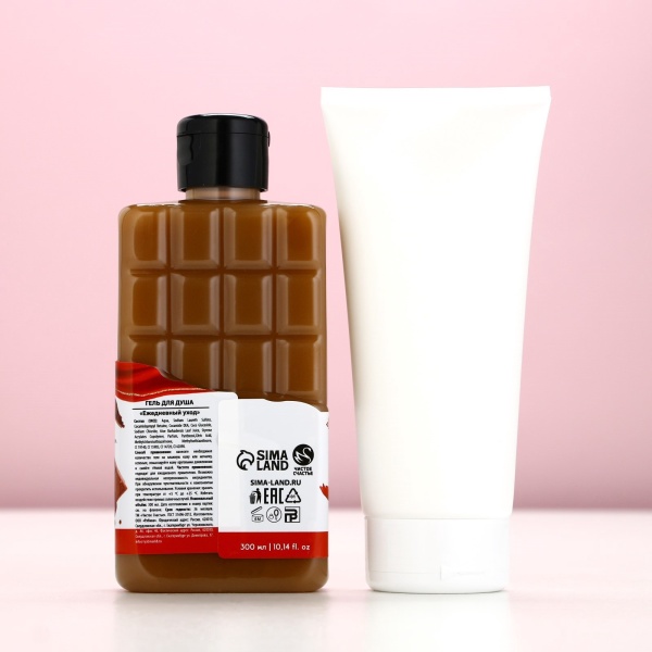 Подарочный набор косметики «8 марта: Насладись моментом» 9653385, гель для душа, крем для тела