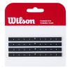 Утяжелитель для ракетки Wilson Tungsten Tuning Tape WRZ535900, 4 шт. по 2,5 гр, черный