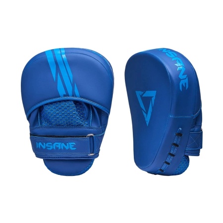 Лапы для бокса Insane Oro IN23-FP01, изогнутые, 25х20х6,5 см, синий