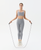 Скакалка StarFit RP-701, ПВХ, длина 3 м, умная, с пласт. ручками, черный