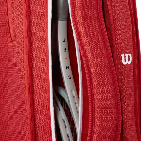 Сумка теннисная Wilson Super Tour Red 2025 WR8036801001, красный