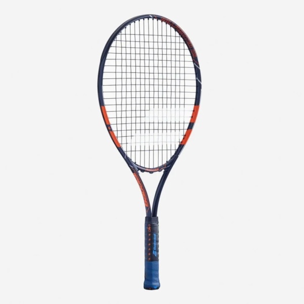 Ракетка для большого тенниса Babolat BallFighter 25", арт. 140241, для 9-10 лет, алюм., черн./оран.