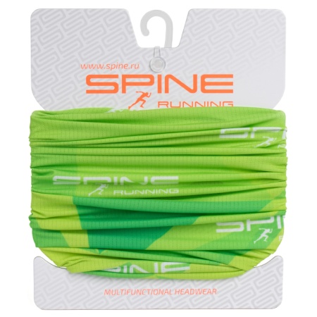 Баф-бандана Spine RUN-06 Green, зеленый