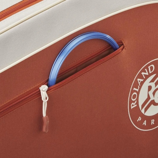 Сумка теннисная Wilson Team RG 2025 (6 pack) WR8045401001, коричневый/бежевый