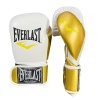 Перчатки для бокса Everlast арт.10237, белый/золотистый