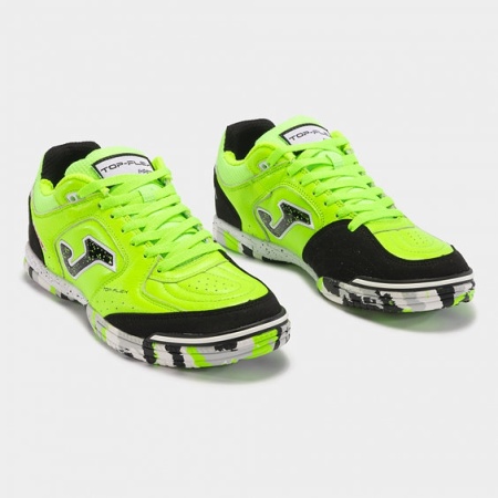 Футзалки Joma Top Flex TOPW.2411.IN, салатовый/черный