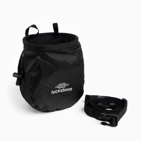 Мешочек для магнезии Luckstone F10384EE-3, 10708386, черный