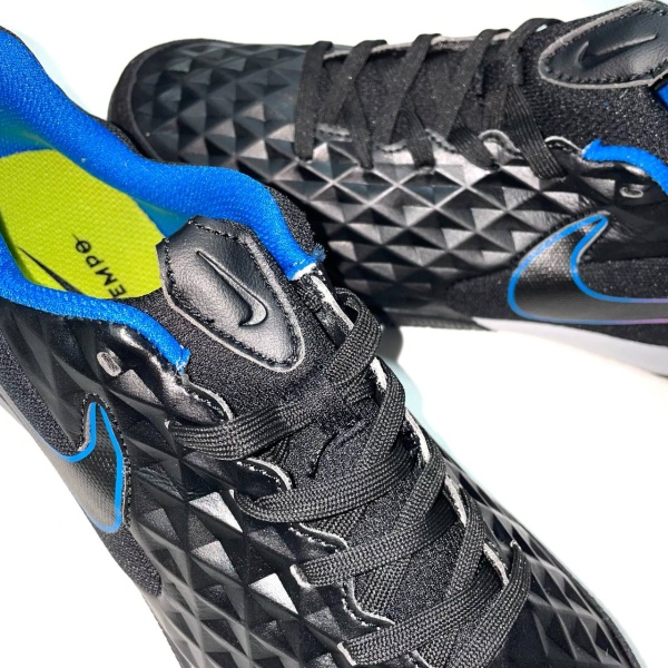 Футзалки Nike Tiempo, черный/синий