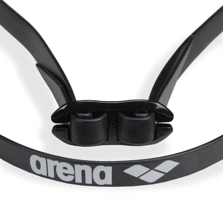 Очки для плавания Arena Cobra Ultra Swipe Mirror 002507-103, золотистые линзы, красный/черный