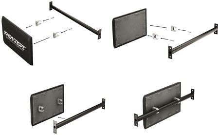 Турник 3 в 1 "Урал 30250", брусья, пресс, 110 х 73 х 53 см, черный