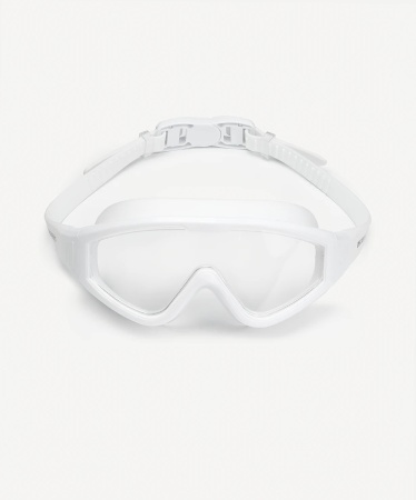 Очки-маска для плавания 25Degrees Vision White 25D25002, подростковый, прозрачные линзы, белый