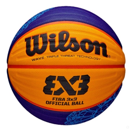 Мяч баскетбольный Wilson 3x3 Official Game Ball Paris 2024 WZ1011502XB6F