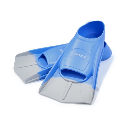 Ласты для плавания Torres F01, SWF01240, синий/серый