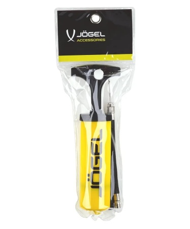 Насос для мяча Jogel JA-101, 16 см, желтый