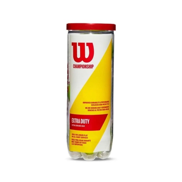 Мяч для большого тенниса Wilson Championship WRT100101, 3 шт.