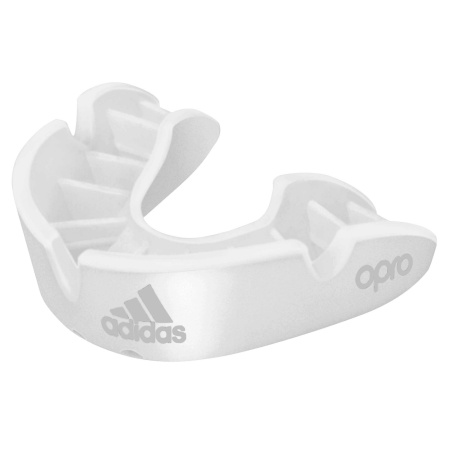 Капа для бокса Adidas Opro Bronze Gen4 adiBP31-JR-W, детская, белый