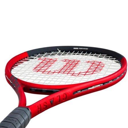 Ракетка для большого тенниса Wilson Clash 100 Pro V2.0 U3 WR074111, графит, красный/черный