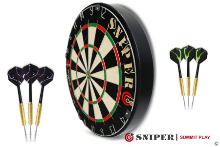 Дартс Sniper Summit Play Power SSP-18PSP, диам. 18", дротики 6 шт.