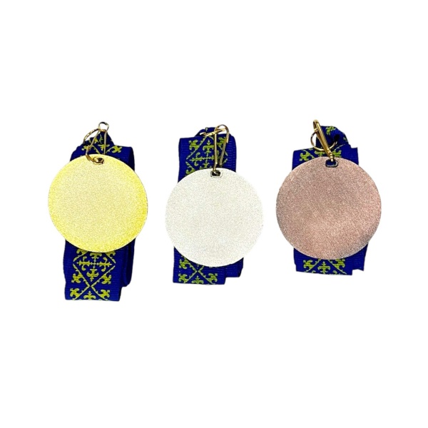 Медаль 4.5 см "Колос маленький место"