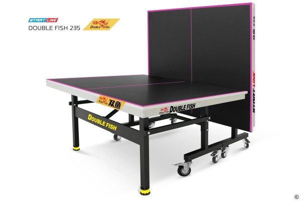 Стол для настольного тенниса Double Fish 235-2, черный