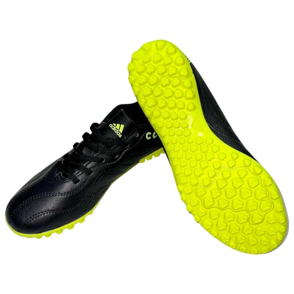 Сороконожки Adidas Copa, черный/салатовый