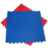 Татами Даянг, 1 × 1 × 0,04 м, красный/синий