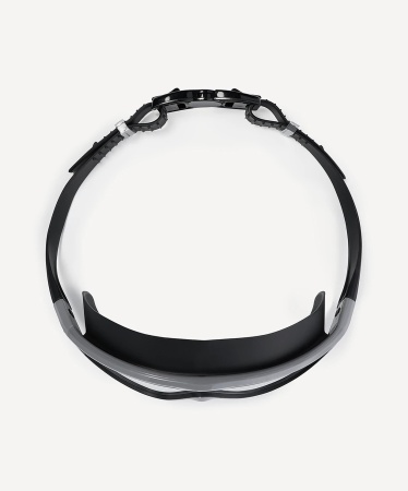 Очки-маска для плавания 25Degrees Immerse Black/Gray 25D25003, прозрачные линзы, черный/серый