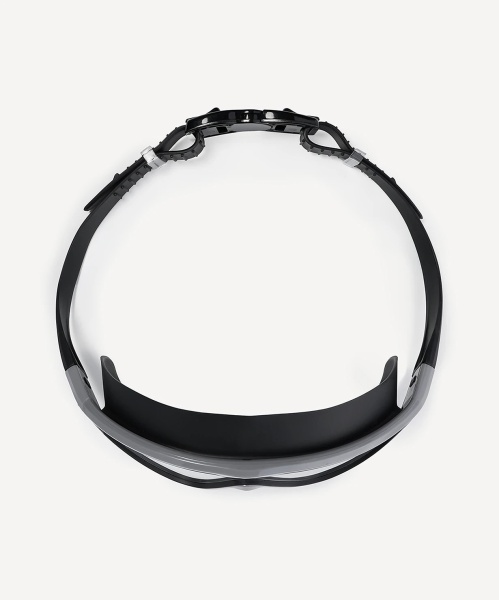 Очки-маска для плавания 25Degrees Immerse Black/Gray 25D25003, прозрачные линзы, черный/серый