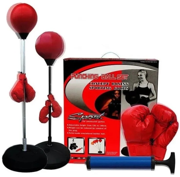 Стойка-груша напольная для бокса арт.8312, 135-154 см