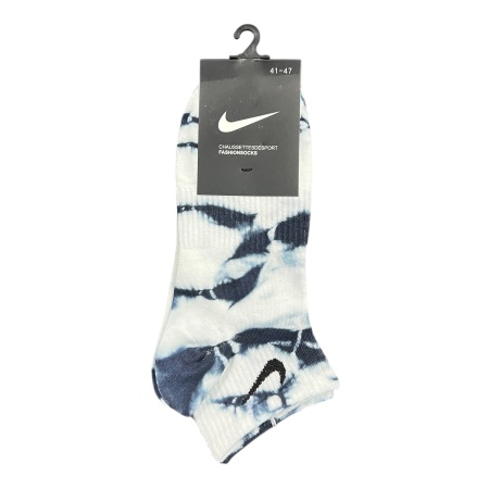 Носки Nike CHAUSSETTESDESPORT, низкая посадка, темно-синий/белый, разм. 41-47