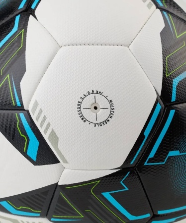 Мяч футбольный Jogel Team (ЦБ-00000742), разм. 5, белый/черный/синий