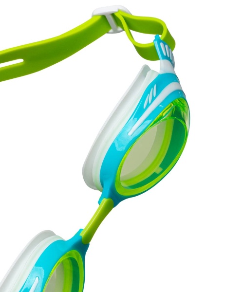 Очки для плавания 25Degrees Poseidon Blue/Lime 25D23002, детский, синий/салатовый