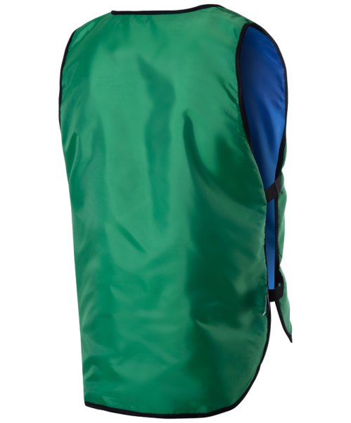 Манишка Jogel Reversible Bib, детская, двухсторонняя, синий/зеленый, разм. YM