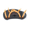 Лопатки для плавания Torres SWP112402BL, черный/оранжевый, разм. M