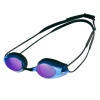 Очки для плавания Arena Tracks Mirror 92370-74, фиолетовые линзы, синий/черный
