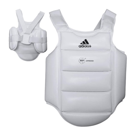 Протектор для карате Adidas арт. 011, белый