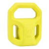 Гиря пластиковая BaseFit DB-505, 4 кг, желтый
